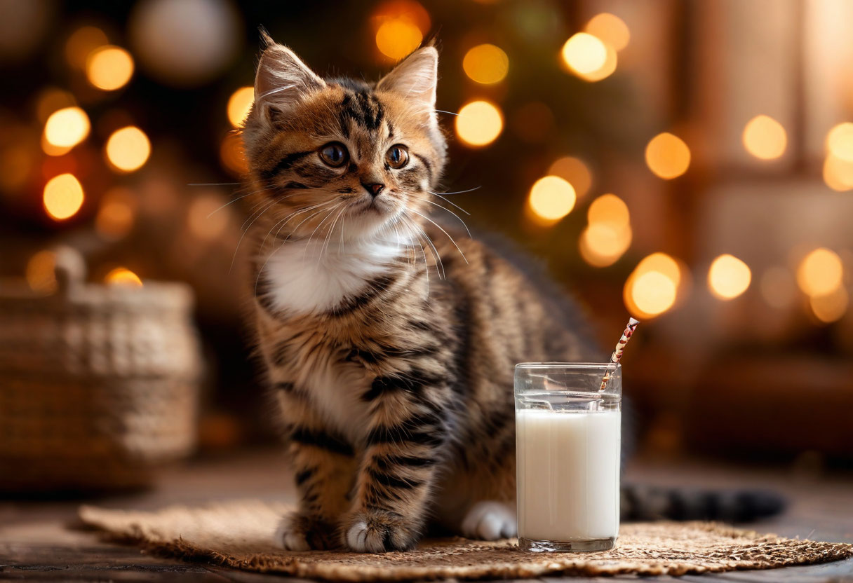 Молоко для кошек